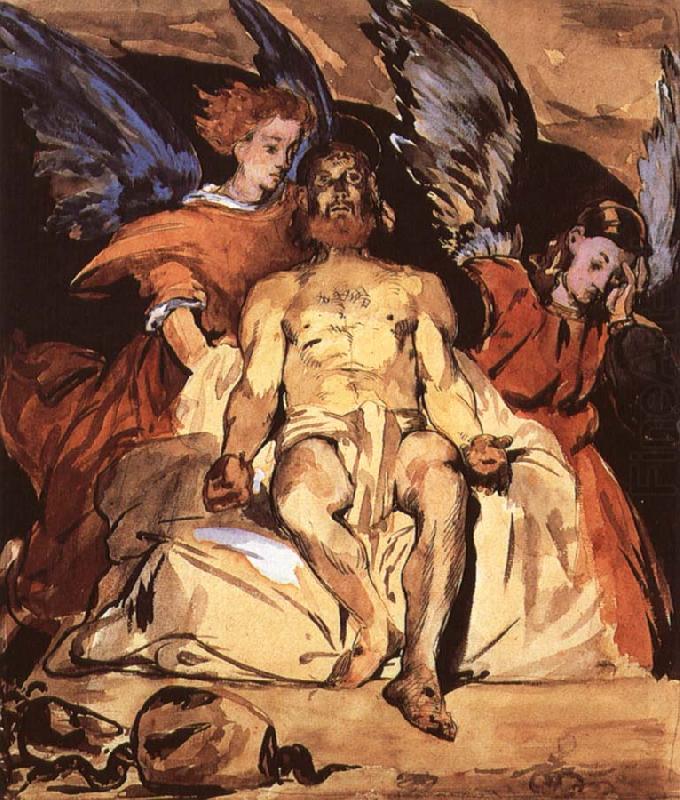 Edouard Manet Christ with Angels china oil painting image